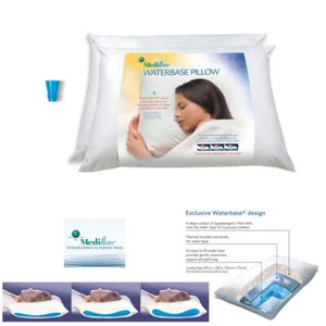 Mediflow Twin Pack Adjustable Waterbase Pillows - Picture 1 of 6