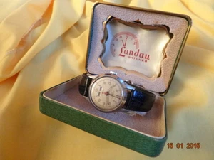 1950's LANDAU By FORTIS TRIPLE CALENDAR 32mm Cal AS 1380 ORGNL BOX SERVICED - Bild 1 von 12