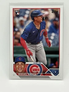 2023 Topps Update Baseball #US60 Miguel Amaya RC Chicago Cubs - Bild 1 von 2