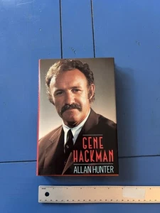 Gene Hackman Biography Allan Hunter Hollywood Motion Picture History 1st Ed - Foto 1 di 12