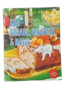 Culinary Arts Institute 250 Breads Biscuits & Rolls 1969 Kitchen Companion - Picture 1 of 4