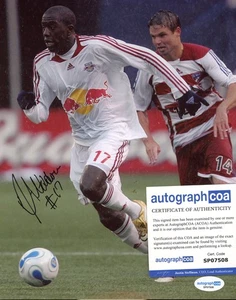 Jozy Altidore 8x10 New England Revolution Color Soccer Photo AUTO COA - Picture 1 of 2
