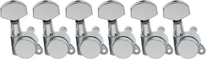 Musiclily Pro Chrom 6 Inline Verriegelung Gitarre Stimmwirbel Maschinenkopf Set NEU - Bild 1 von 4