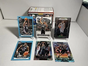 San Antonio Spurs Basketball Card Lot - Tim Duncan/Tony Parker/Parallels/Inserts - Picture 1 of 2