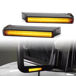 Indicador de luz de señal de giro de espejo lateral LED secuencial para Ford F-150 2005-2014 - Imagen 1 de 8