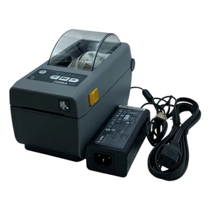 Zebra ZD411 Direct Thermal Label Printer ZD4A022-D01W01EZ Wifi Bluetooth - Afbeelding 1 van 10
