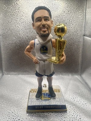 Klay Thompson Golden State Warriors 2018 NBA Champions Bobblehead NBA Baloncesto Foto 1 de 4