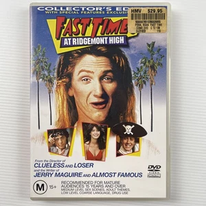 Fast Times At Ridgemont High Collector’s Edition DVD Region 4 Sean Penn Comedy - Picture 1 of 2