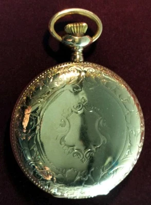 Reloj Bolsillo Hombre Elgin Caja Hunter Talla 16  Foto 1 de 4