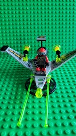 LEGO System 6836 UFO V-Wing Fighter W/ Box, Manual Retired