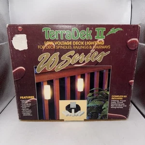 Vintage TerraDek II Niedervolt Deck Außenleuchten Modell TD-20-5 - Bild 1 von 5