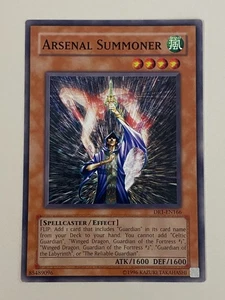 Yugioh - Arsenal Summoner - DR1 - NM - Plus Free Holo Card - Picture 1 of 2