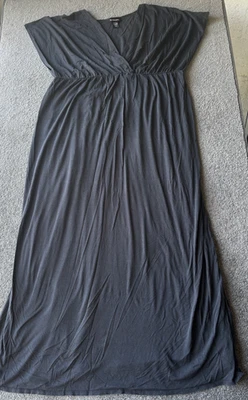 Lane Bryant Long Fit Flare Dress Short Sleeve Size 22/24 - Image 1 of 4