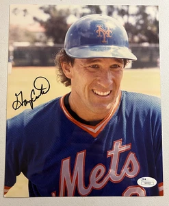 Gary Carter signed 8x10 Foto NY Mets HOF 2003 Autogramm Auto JSA COA - Bild 1 von 3