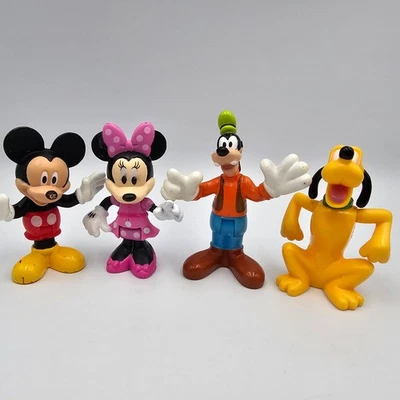 Lote de figuras de Disney Mickey Minnie Goofy Pluto Mattel 2013 figuras mixtas Foto 1 de 4