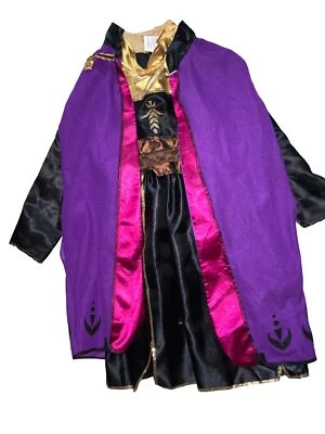 Disney Frozen Anna Vestido de Viaje Niñas Disfraz, Juego de Rol Vestir para Edades Foto 1 de 4