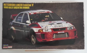 Modellino in plastica Hasegawa 1/24 Mitsubishi Lancer Evolution V 1998 Rally ... - Foto 1 di 17