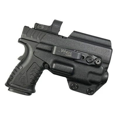 IWB TUCKABLE REDDOT READY+CLAW Holster For Springfield XD-M Elite 3.8'' + TLR7/8