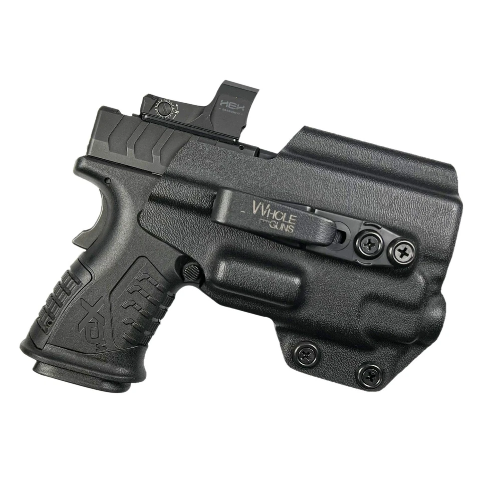 IWB TUCKABLE REDDOT READY+CLAW Holster For Springfield XD-M Elite 3.8'' + TLR7/8