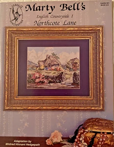 Northcote Lane by Marty Bell Counted Cross Stitch Chart by Pegasus Originals 321 - Picture 1 of 4