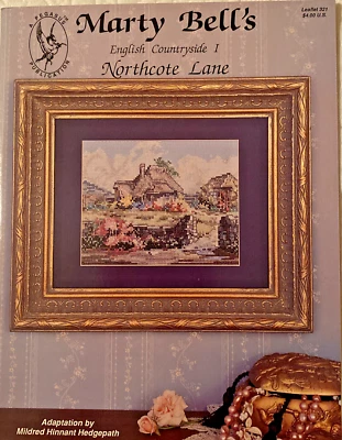 Northcote Lane by Marty Bell Counted Cross Stitch Chart by Pegasus Originals 321 - Image 1 of 4