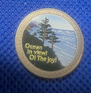 2005 Jefferson Nickel - Colorized Ocean View - Picture 1 of 2