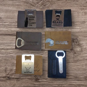 Kartenetui mit Flaschenöffner - Bild 1 von 13