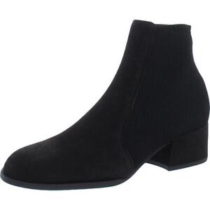 Eileen Fisher Womens Aesop-TN Knit Block Heel Ankle Boots Shoes BHFO 8859
