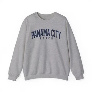 Panama City Beach Florida Sweatshirt Geschenke Rundhals Pullover Shirt Herren Unisex - Bild 1 von 8