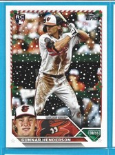 2023 Topps Holiday Mega Box GUNNAR HENDERSON RC Card #H4 Baltimore Orioles