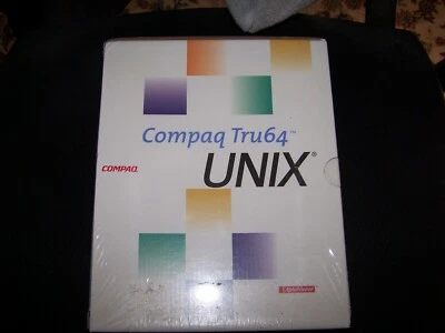 Compaq (Digital) Tru64 UNIX Alpha QA-MT4AA-H8 4.0G CD ROM Kit Sealed - Image 1 of 2