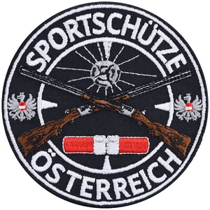 Tiratore sportivo Austria toppa stiratore sport shooting patch Austria tiratore - Foto 1 di 5