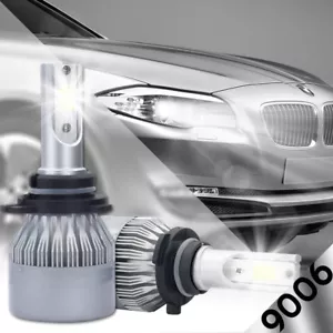6500K CREE 9006 HB4 HB4U LED White Low Beam Bulb 388W 38800LM Headlight Kit - Picture 1 of 12