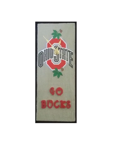 Recycled Wood Fan Clock Cover