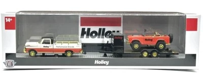 M2 MACHINES CHASE 1969 FORD F100 RANGER TRUCK & 1966 FORD BRONCO AUTO HAULERS - Image 1 of 3