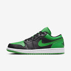 Nike Air Jordan 1 Low [553558-065] Men Casual Shoes Black/Lucky Green/White