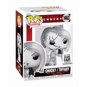 Funko Pop Movies Bride of Chucky Chucky/Tiffany Hot Topic 2023 Scare Fair Preord - Picture 1 of 3