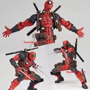 AMAZING YAMAGUCHI Deadpool 2.0 Grey Actionfigur Mutants Joint Movable KAIYODO - Bild 1 von 26