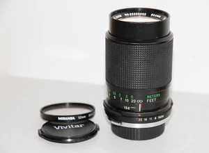 Vivitar 70-150mm f3.8 Manual Telephoto Macro Focusing Zoom Lens.Olympus OM Mount - Picture 1 of 12