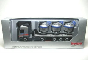 Mercedes-Benz Actros L 08 Sz Con Supporto (Oetinger Alluminio) 1:87 HERPA - Foto 1 di 1
