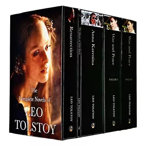 Leo Tolstoy Classic Novels 5 Books Collection Box Set - Fiction - Paperback - Picture 1 of 3