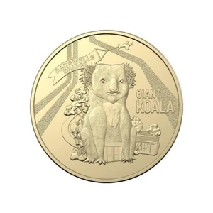 Australian 2023 One Dollar $1 BIG THINGS Coin - GIANT KOALA Aust Post UNC - Foto 1 di 2