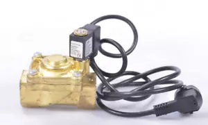2/2-Wege Magnetventil G1 DN25 1" vorgesteuert Messing 230V 0.15-12 bar Ventil - Bild 1 von 5