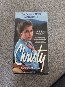Christy Original Movie VHS VCR Movie Catherine Marshall 1994 TESTED Pal - Picture 1 of 6