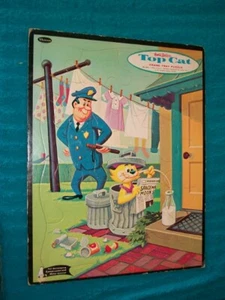 Vintage 1961 Hanna Barbera Top Cat Frame Tray Puzzle #4457 By Whitman 14" X 11" - Picture 1 of 4