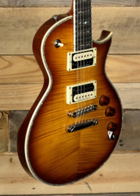 Guitarra elétrica ESP EC-1000 âmbar Sunburst - Imagem 1 de 4