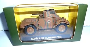 TANKS Die Cast 1:43 PZ. SPAH P 204 (F), Germany 1942 ATLAS 7123116 (B) - Foto 1 di 1