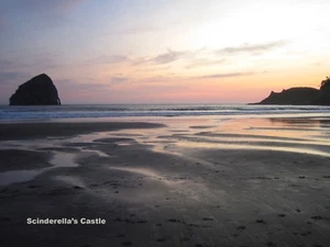 OREGON COAST SUNSET Photo Picture Print 4X6, 5X7, 8X10, 8.5X11" - Picture 1 of 1