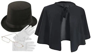 Adults Jacob Rees-Mogg Victorian Toff Dickensian Villain Fancy Dress - Picture 1 of 1