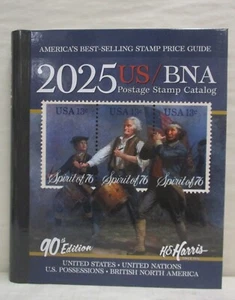 2025 Harris United States & British North America Postage Stamp Catalog Guide - Picture 1 of 10